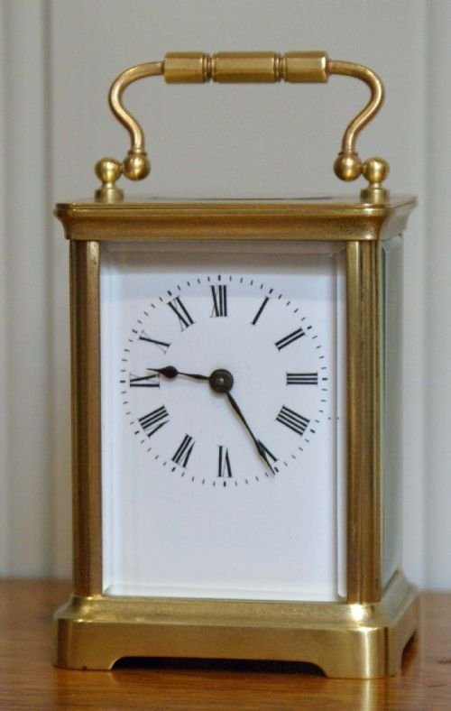 Late 19th Century Brass Carriage Clock